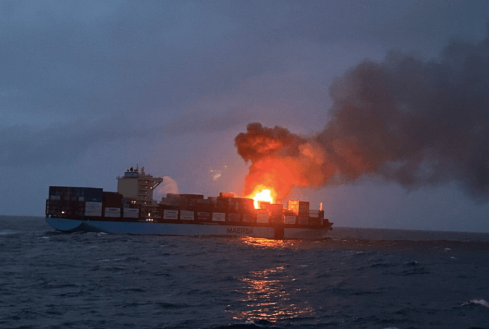 incendio maersk frankfurt